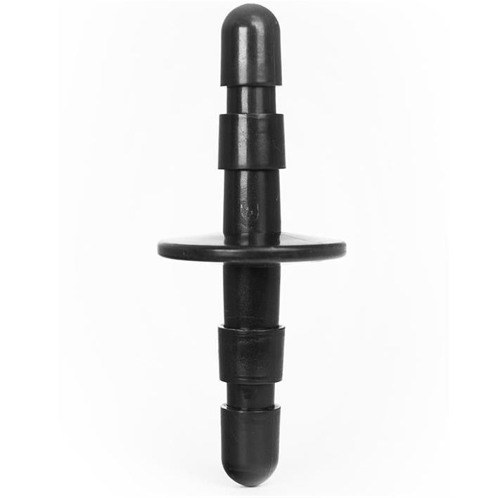 HUNG DOUBLE SYSTEM ANAL PLUG BLACK